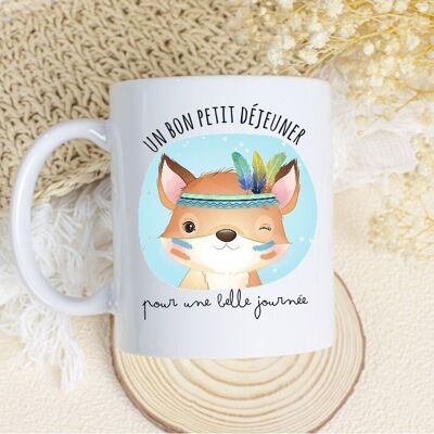 Boho-Fuchs-Tasse