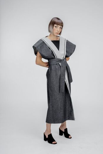 Kimono en Jean - M - GRIS 3