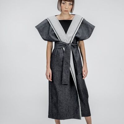 Denim Kimono - L - DENIM