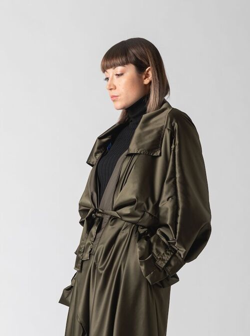 ALEX - Black/Olive - Large - OLIVE