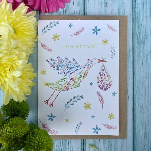 New Arrival Eco Friendly Card | Baby | Colourful | Greetings