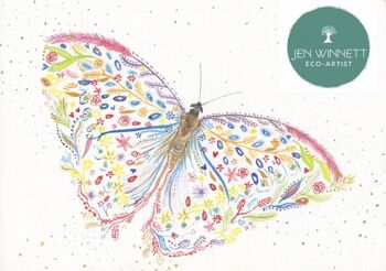 Papillon | Impression d'art signée | Animaux | Œuvre d'art Accueil Nature 2