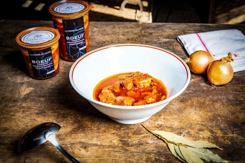 Conserve de Boeuf Tomate, Origine Corrèze