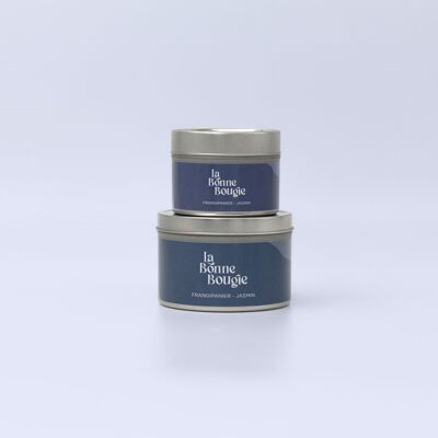 Frangipanier & Jasmine - Scented candle with vegetable rapeseed wax