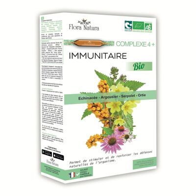 Flora Natura® Complexe 4+ Immunité Bio
