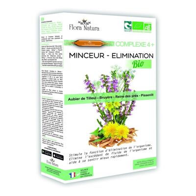 Flora Natura® Complexe 4+ Minceur - Elimination Bio