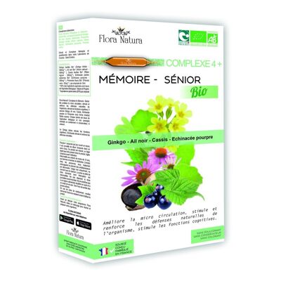 Flora Natura® Complexe 4+ Mémoire Sénior Bio