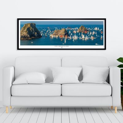 Póster 20 x 60 cm - Fiesta Marítima de Brest, península de Crozon, Finisterre