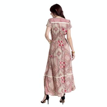 Robe Rose Mosaïque Nilo 2