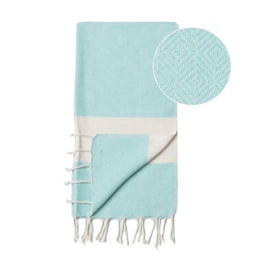 Beach Towel / Spa & Sauna Towel / Turkish Hammam Towel Diamant Mint