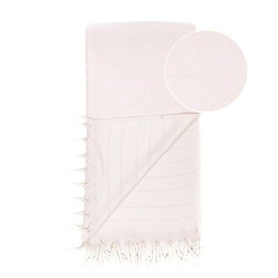 Beach Towel / Spa & Sauna Towel / Turkish Hammam Towel Ilva Pink