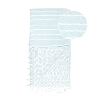 Beach Towel / Spa & Sauna Towel / Turkish Hammam Towel Ilva Mint