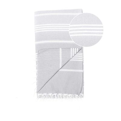 Serviette de plage / Serviette de spa et de sauna / Serviette de hammam turc Sultan Grey