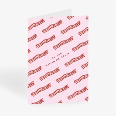 Carte de voeux / bacon