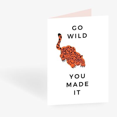 Greeting card / Go Wild No. 2