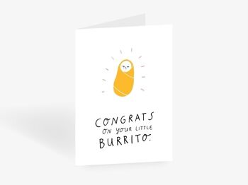 Carte de voeux / Little Burrito 1