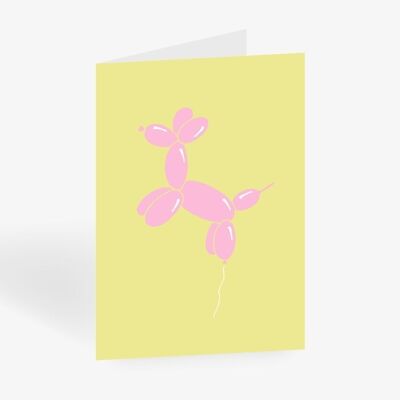 Greeting card / party animal