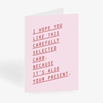 Greeting card / Present