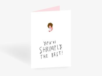 Carte de voeux / Shrimply The Best 4