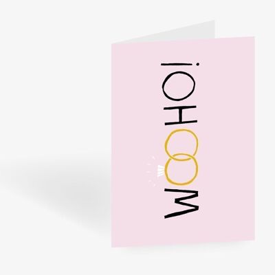 Greeting card / wooho