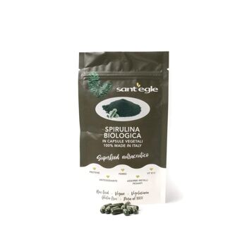 Spiruline Bio en Capsules 300 pcs 1