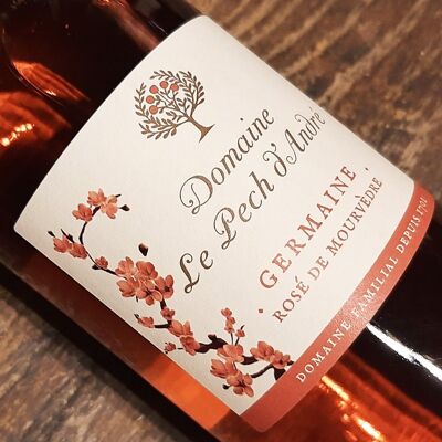 Germaine (vino rosado ecológico)