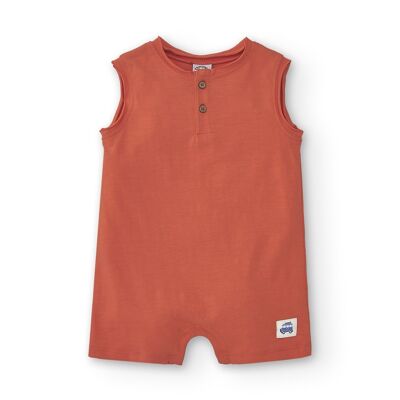 Baby's red casual overall MARGONETA