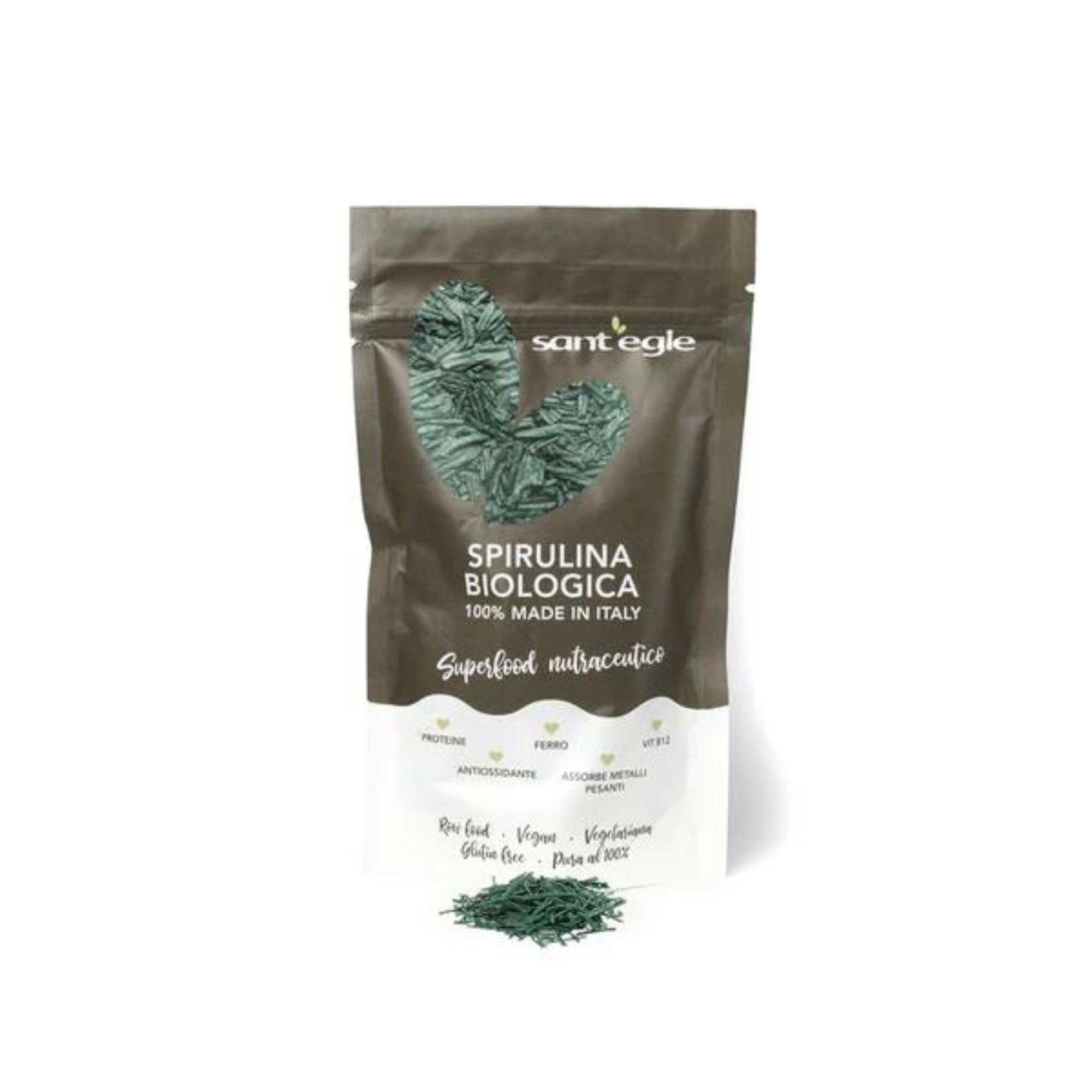 Spiruline croustillante bio italienne, 50 gr