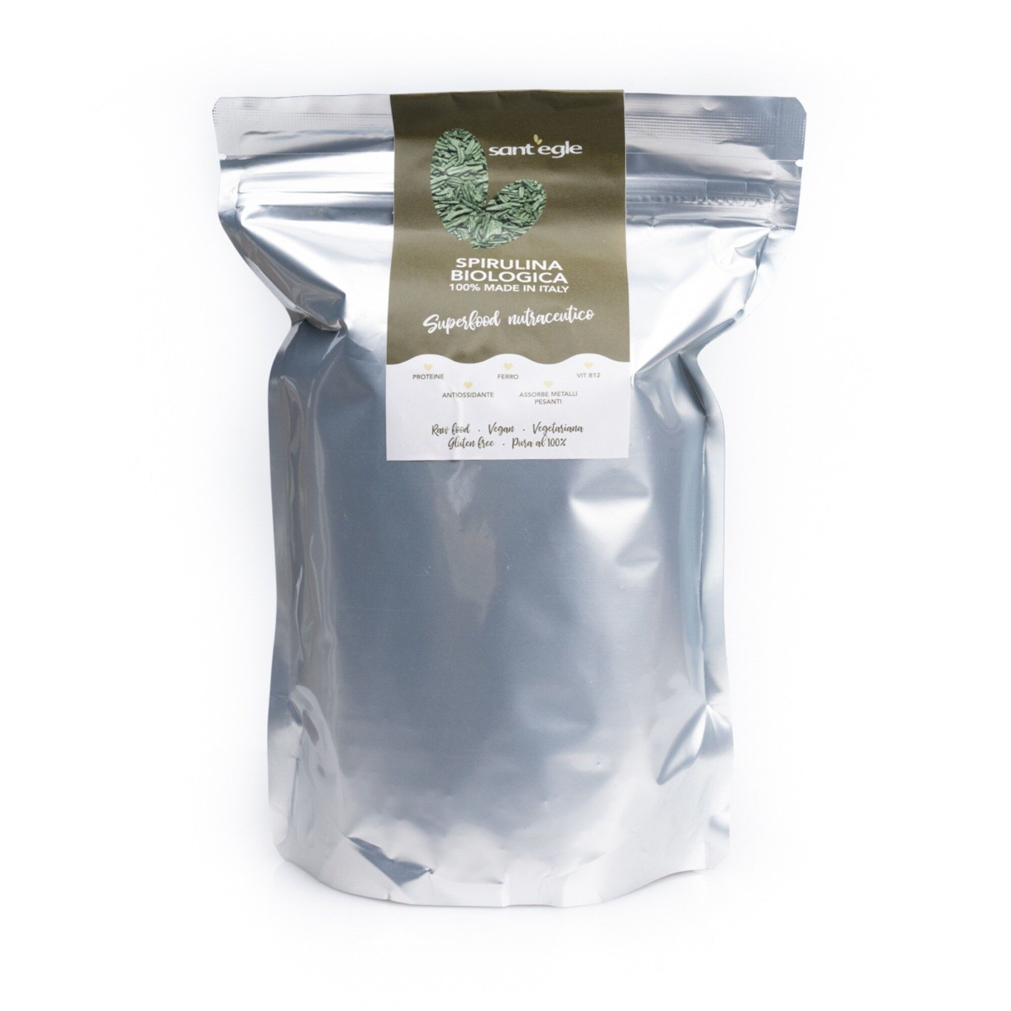 Spiruline croquante bio italienne, 1kg