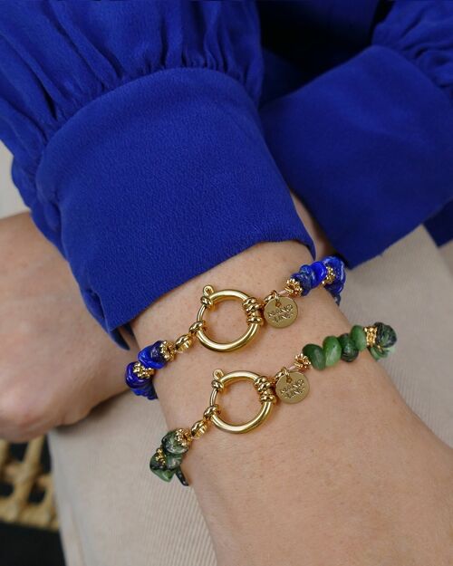 Bracelet TIAMO Bleu ou Vert