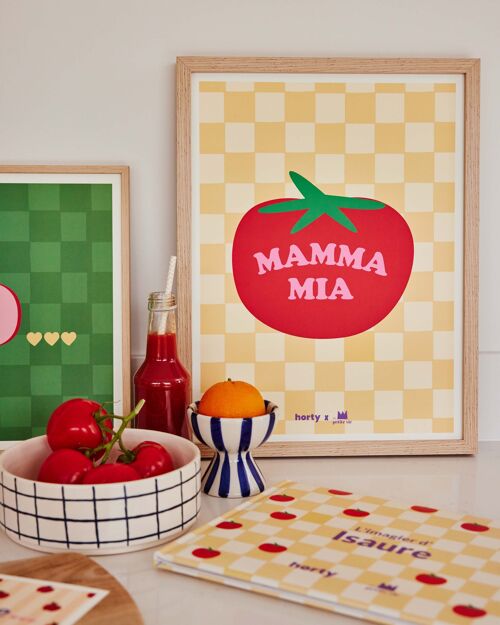 Affiche Mamma mia -Ma Petite Vie x Horty & Mahaut