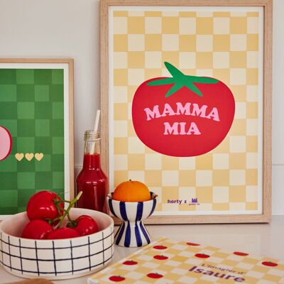 Mamma mia poster - My Little Life x Horty & Mahaut