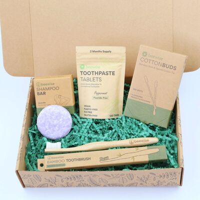 Coffret cadeau de démarrage zéro déchet | Idée de coffret durable