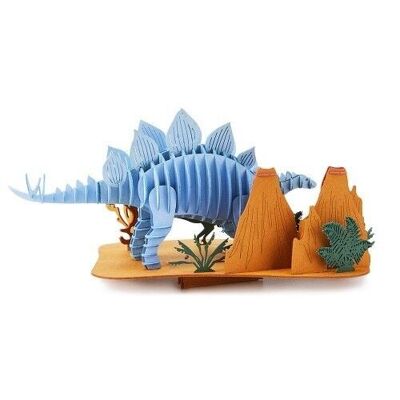 Modello di carta Stegosauro