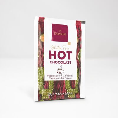 Poudre de chocolat chaud au piment - 25 sachets de 30g chacun