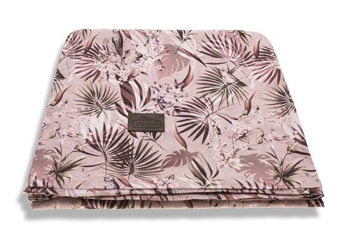 Bamboo 3in1 Wrap/Blanket Jungle Powder_Pink
