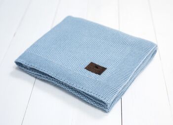Couverture en bambou Bamboo Touch Baby_Blue 3