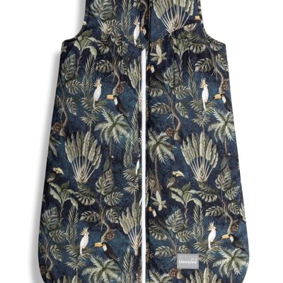 Bambusschlafsack (0-6 Monate) Jungle Dark_Blue