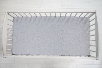 Drap de lit We care 120 x 60 Gris 2