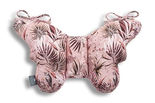 Butterfly pillow Jungle Powder_Pink
