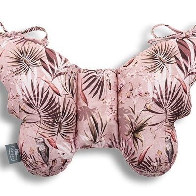 Butterfly pillow Jungle Powder_Pink