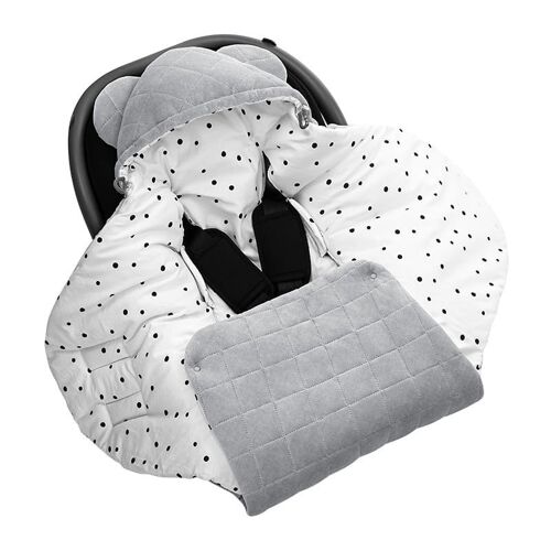 Car seat swaddle/ blanket Royal Baby Grey