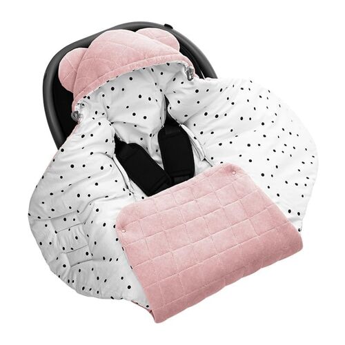 Car seat swaddle/ blanket Royal Baby Pink