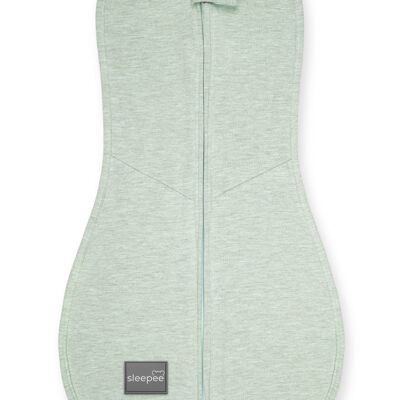 First Step Swaddle con cappuccio Menta