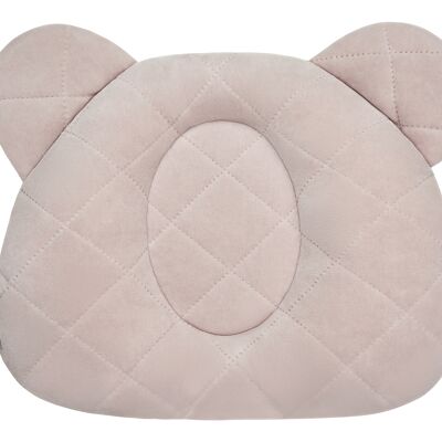 Head supporting pillow with indent Royal Baby Pink