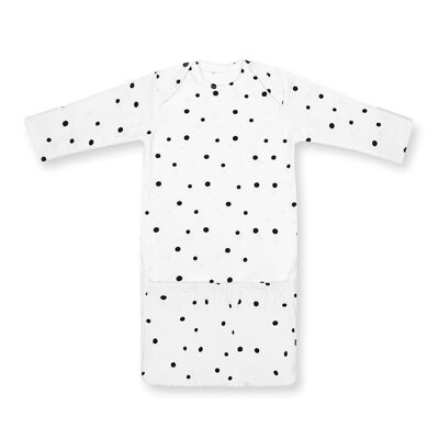 Canguro - primera ropa (0-2) Black Dots