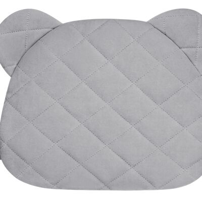 Teddy Bear Pillow Royal Baby Grey