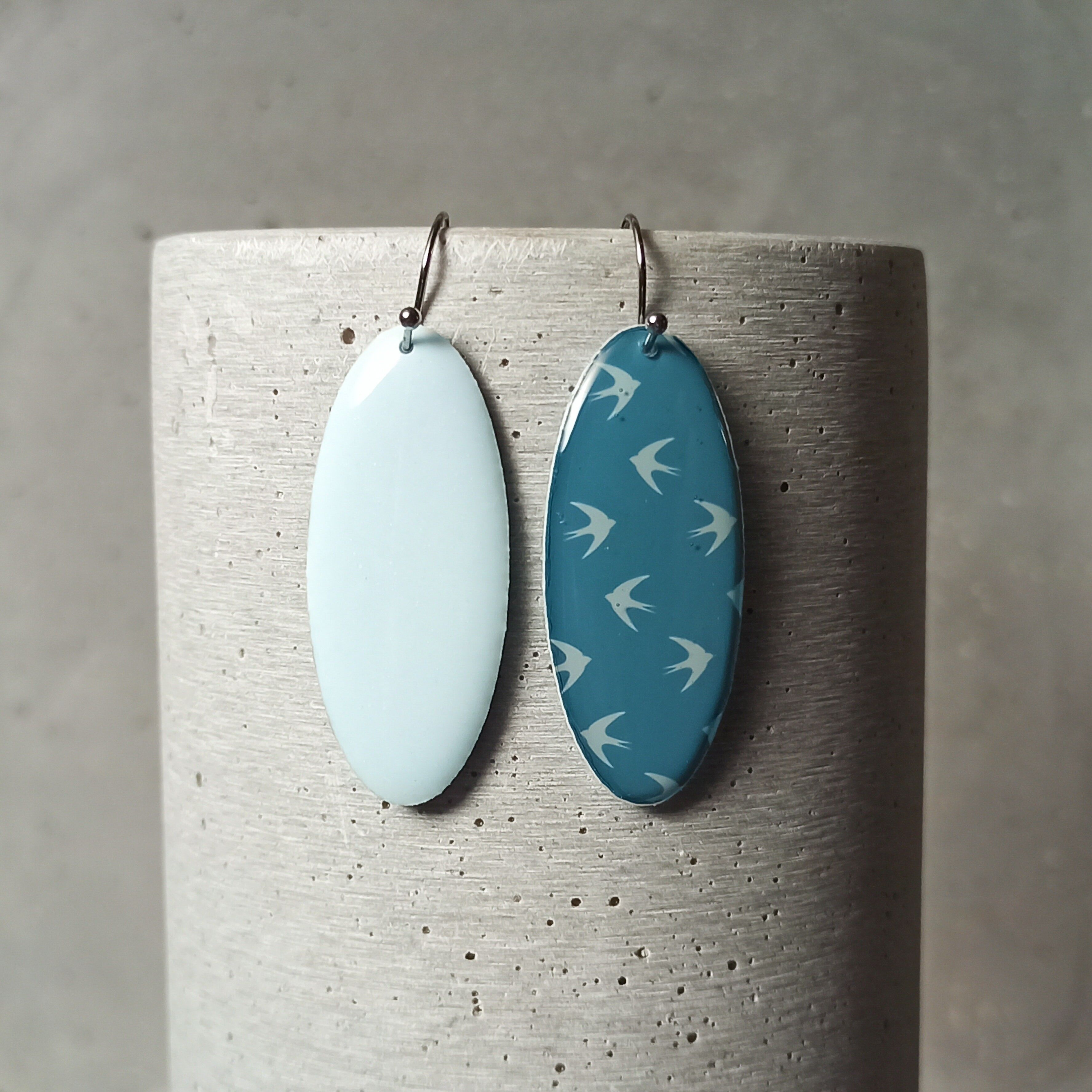 Chinon Wendeohrringe – Schwalben 1216