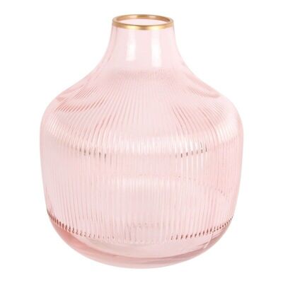 Vase glass 23 cm