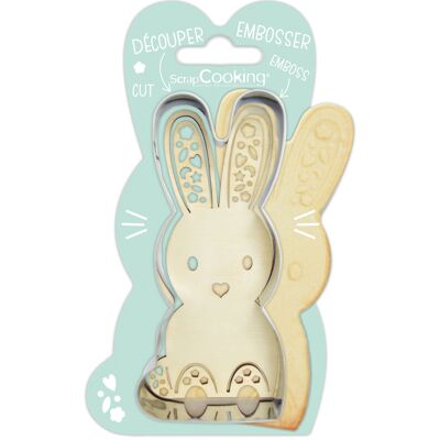 Découpoir + embosseur lapin